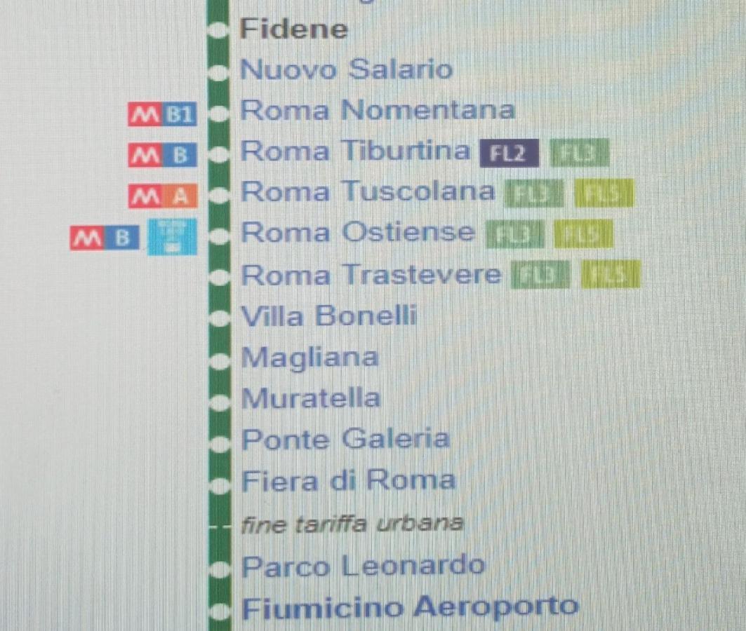 ローマA Casa Di Delia - Stazione Fideneアパートメント エクステリア 写真